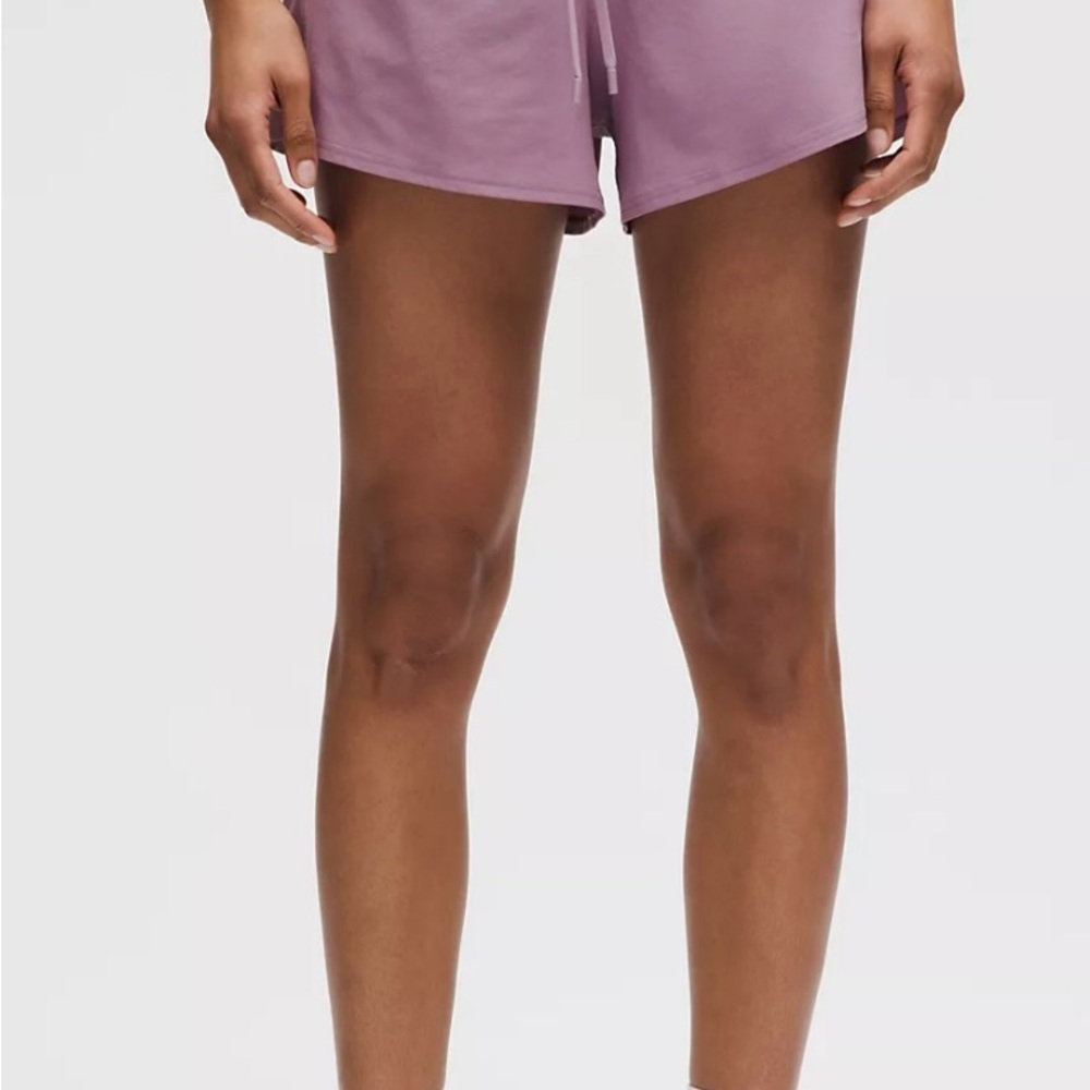 Lululemon Pace Rival High-Rise Short 3” in Lavender Lux